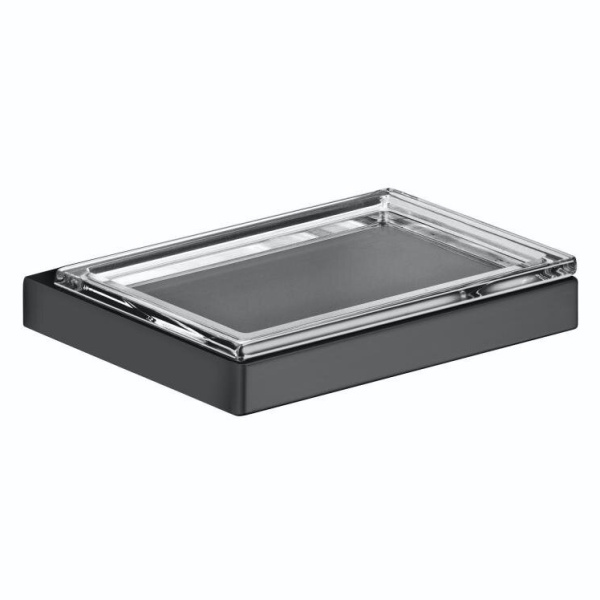 Мыльница для ванной Keuco Edition 11 11155 (детальная фотография), металлические, стеклянные