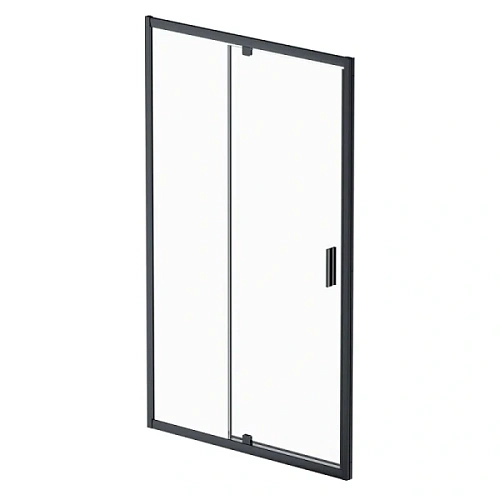 Душевая дверь в нишу Am.Pm Gem 120 см профиль черный - фото 2