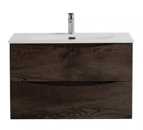 Тумба под раковину подвесная BelBagno Marino-Cer-N 80 см Rovere Nature Grigio - фото 1