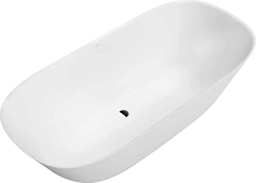 Ванна квариловая Villeroy & Boch Theano 175х80 см отдельностоящая, альпийский белый UBQ175ANH7F200V-01 (детальная фотография)