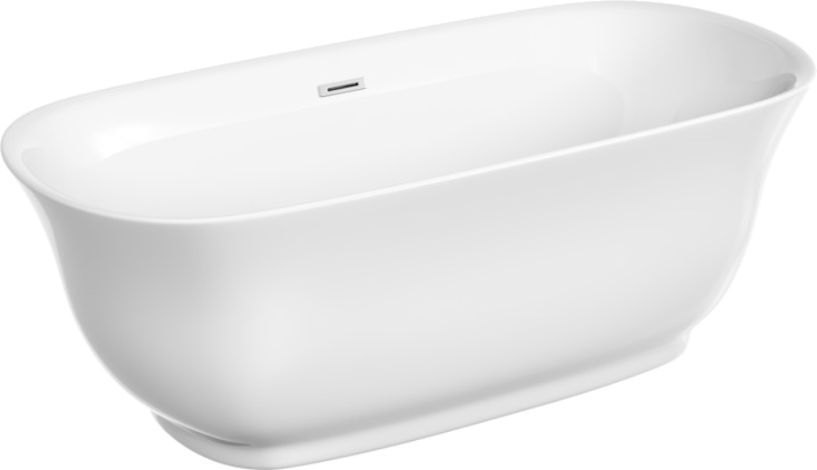 Ванна акриловая Sancos Viva 170x80 см белая FB08 (детальная фотография)