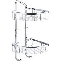 Решетка для ванной Art&Max угловая хром