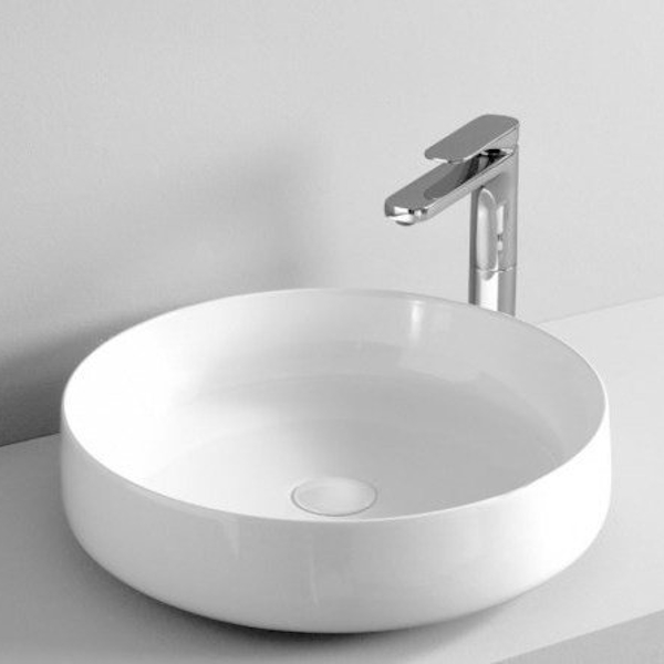 Раковина Artceram Cognac 48 см белый глянцевый COL002 01 00 bi (детальная фотография), современные, hi-tech