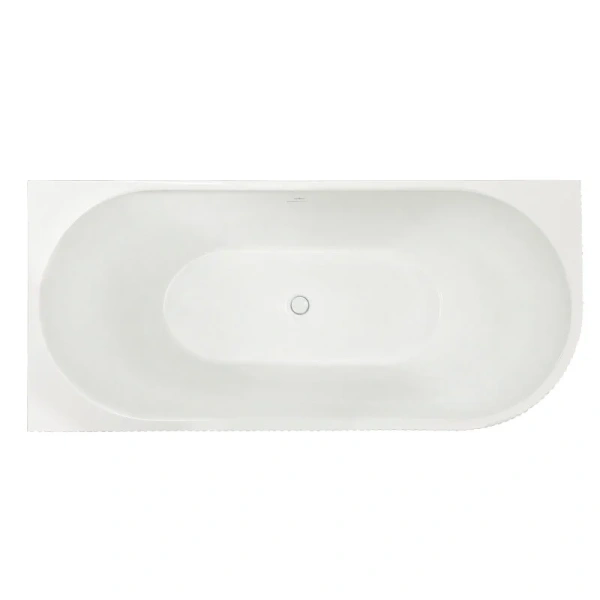 Ванна акриловая Royal Bath Nero RB710301L-WT/RB710301R-WT, 170 x 78 см, левая/правая, цвет белый (детальная фотография)