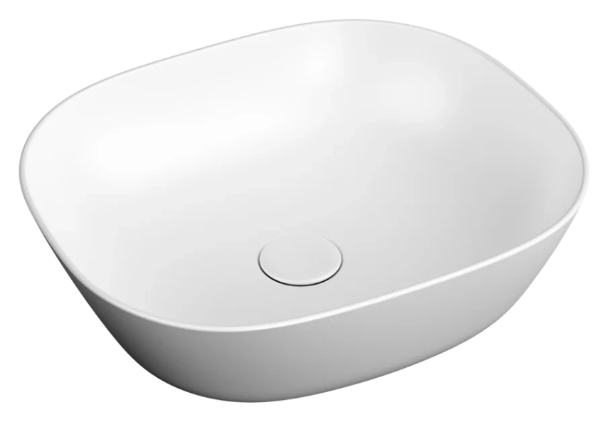 Раковина VitrA Plural 45 см белая матовая 7810B401-0016 (детальная фотография)