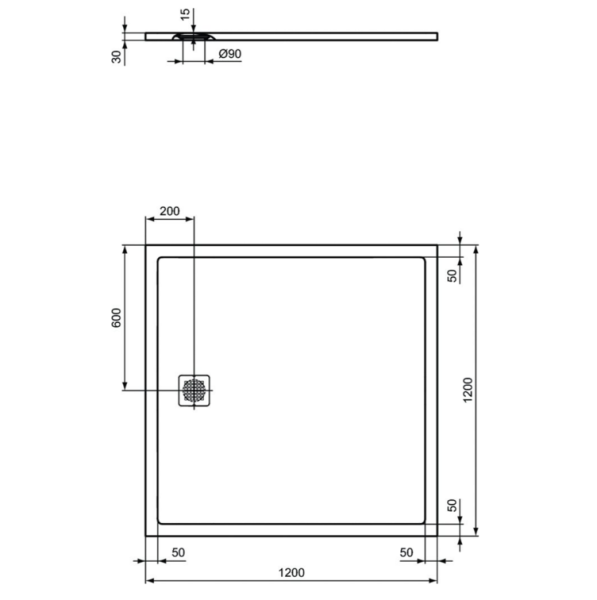 Схема (детальная фотография), квадратные