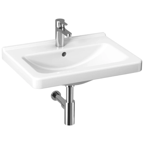 Раковина c отверстием для смесителя Jika Cubito 8104220001041 (детальная фотография), подвесные