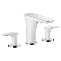 Смеситель для раковины хром-белый Hansgrohe PuraVida