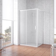 Душевой уголок стекло сатин Vegas-glass ZP+ZPV 100х70 10