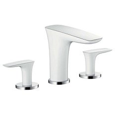 Смеситель для раковины хром-белый Hansgrohe PuraVida