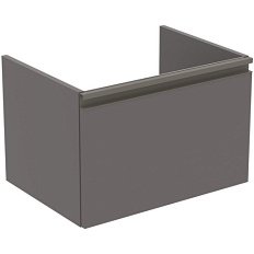 Тумба под раковину подвесная Ideal Standard Tesi 60 см серо-коричневый темный матовый