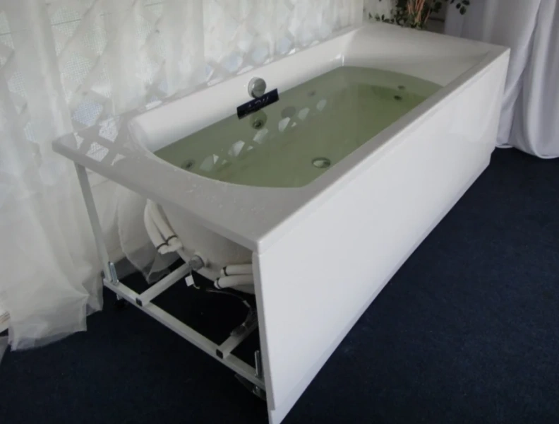 Ванна гидромассажная Jacob Delafon Ove E5TN0220-00 180 х 80 см c системой Tonus + E5TN0220RU-00 (детальная фотография), прямоугольные