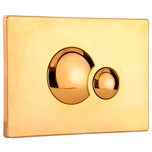 Смывная клавиша Sanit S706, золото 16.706.88.0000 16.706.88..0000gold (детальная фотография)