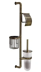 Стойка для ванной WasserKRAFT светлая бронза