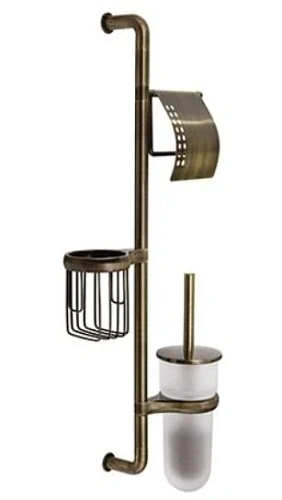Стойка для ванной WasserKRAFT светлая бронза - фото 3