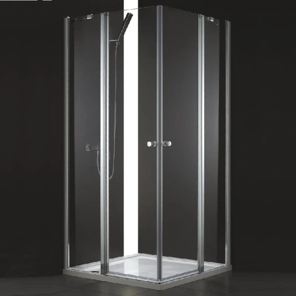 Душевой уголок Cezares Elena 120x120 см стекло прозрачное ELENA-W-A-22-120-C-Cr (детальная фотография)