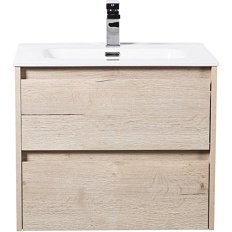 Тумба под раковину подвесная BelBagno Kraft 60 см Rovere Galifax Bianco