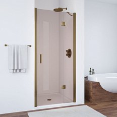 Душевая дверь профиль бронза стекло бронза Vegas-glass