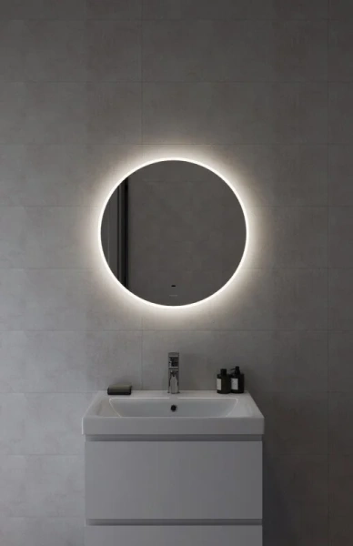 Зеркало с подсветкой Cersanit Eclipse 70 см круглое 64810 (детальная фотография) index_1
