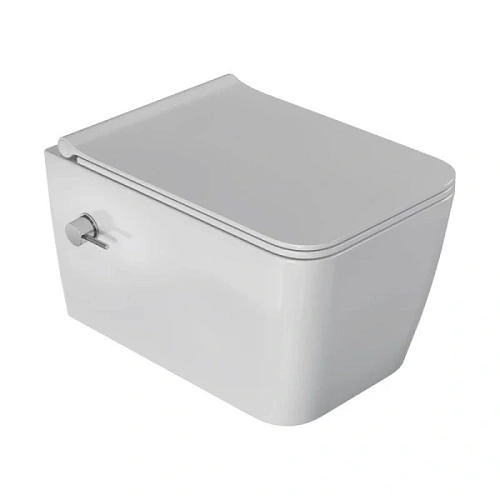 Унитаз подвесной Boheme Zen белый глянец - фото 1