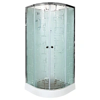 Душевая кабина Deto EM 90x90 см без крыши