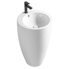 Раковина напольная Azario Comella 50 см белая