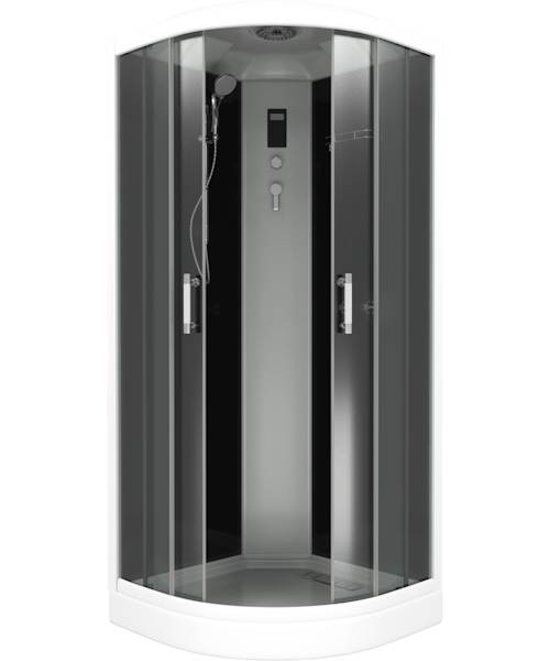 Душевая кабина Bas Адрия 90 (детальная фотография), четверть круга