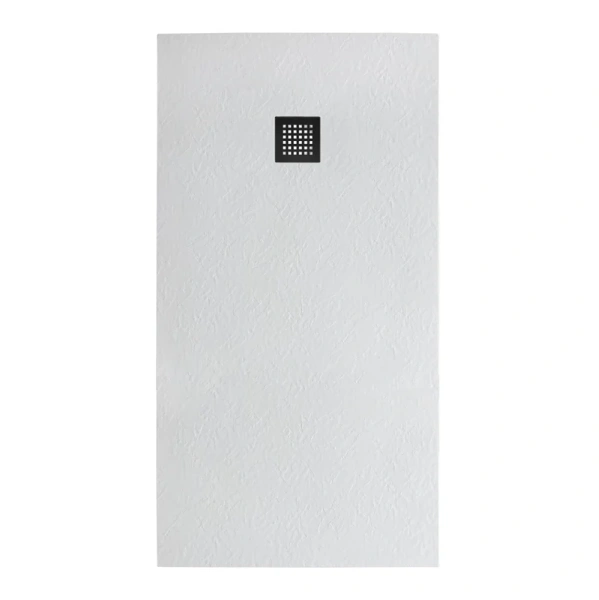 Душевой поддон BelBagno Uno 140х90 см накладка черная матовая TRAY-MR-UNO-AH-140/90-35-W-NO (детальная фотография), прямоугольные