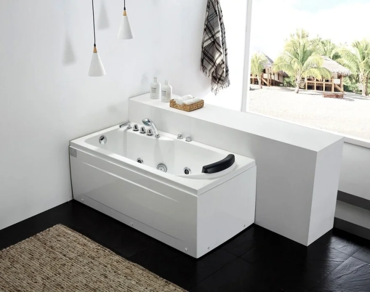 Ванна правая Gemy G9006-1.7B G9006-1.7 B R (детальная фотография), акриловые index_1