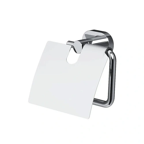 Держатель для туалетной бумаги Am.Pm Sense с крышкой хром - фото 2