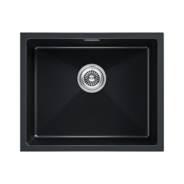 Мойка для кухни Paulmark Lumi 55 см черный металлик LU55-BLM (детальная фотография)