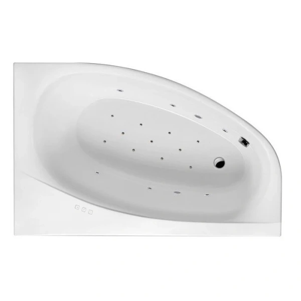 Ванна гидромассажная Excellent Kameleon Relax 170 x 110 см, правая, белый/хром, WAEX.KMP17.RELAX.CR (детальная фотография)