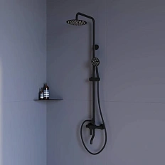 Душевая стойка RGW Shower Panels SP-24B черная