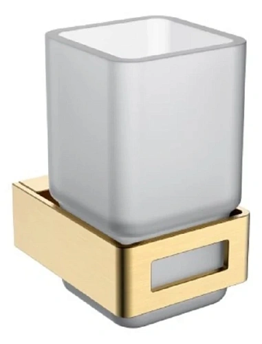 Стакан для ванной Boheme Q Mat Gold - фото 4