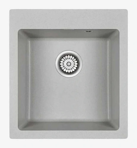 Мойка для кухни Paulmark Zemar 46 см серая - фото 8