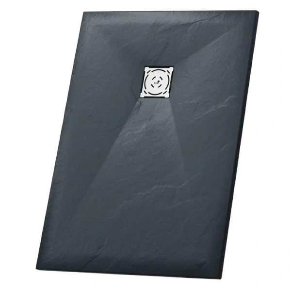 Душевой поддон RGW  Stone Tray ST-G 150х90 см графит, каменный 16152915-02 (детальная фотография)