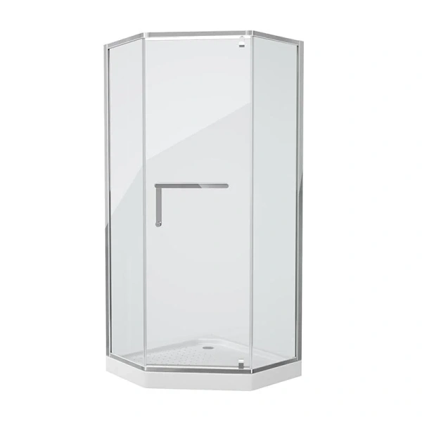 Душевой уголок Grossman Pragma PR-90 90х90 см многоугольный (детальная фотография)