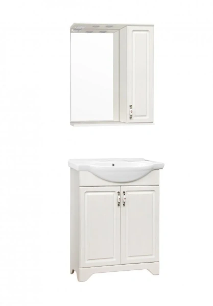 Тумба под раковину напольная Style Line Олеандр-2 62 см рельеф пастель ЛС-00000199 (детальная фотография), в наличии