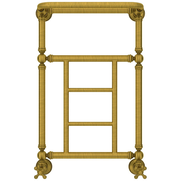 Полотенцесушитель водяной Сунержа Ренессанс 40х66 см состаренная латунь 051-0282-6640 (детальная фотография), классические, ретро