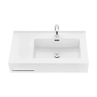 Раковина Акватон Квадро Про 80 см правая