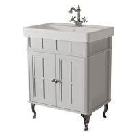 Тумба под раковину напольная Caprigo Borgo 66 см серая