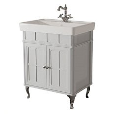 Тумба под раковину напольная Caprigo Borgo 66 см серая