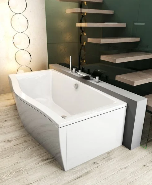 Смеситель для ванны Ravak Waterfall врезной X070060 (детальная фотография), хром