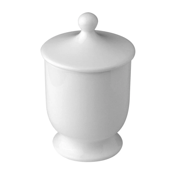 Коробочка с крышкой для ванной, античная керамика, Nicolazzi D'appoggio 6004A (детальная фотография)