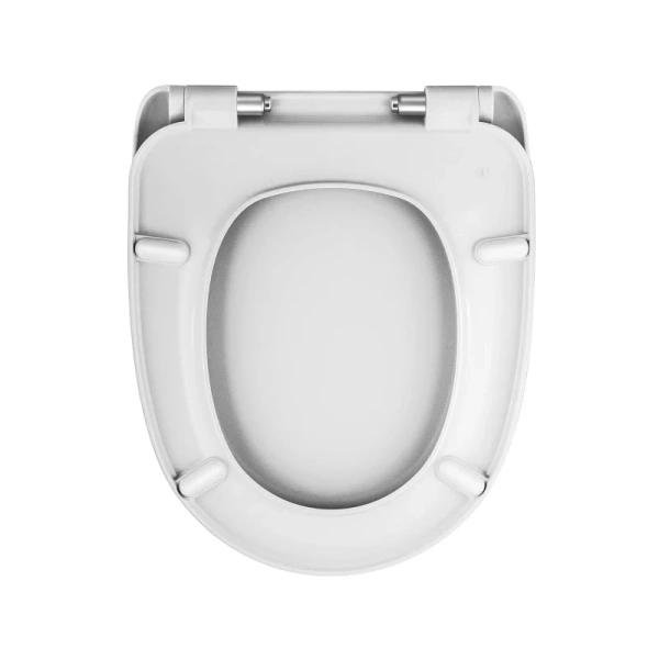 Крышка-сиденье с микролифтом BERGES Uno белая 010103 (детальная фотография), с микролифтом index_1