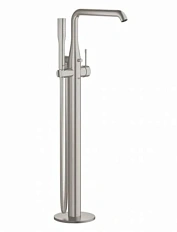 Смеситель для ванны с душевым гарнитуром суперсталь Grohe Essence New 