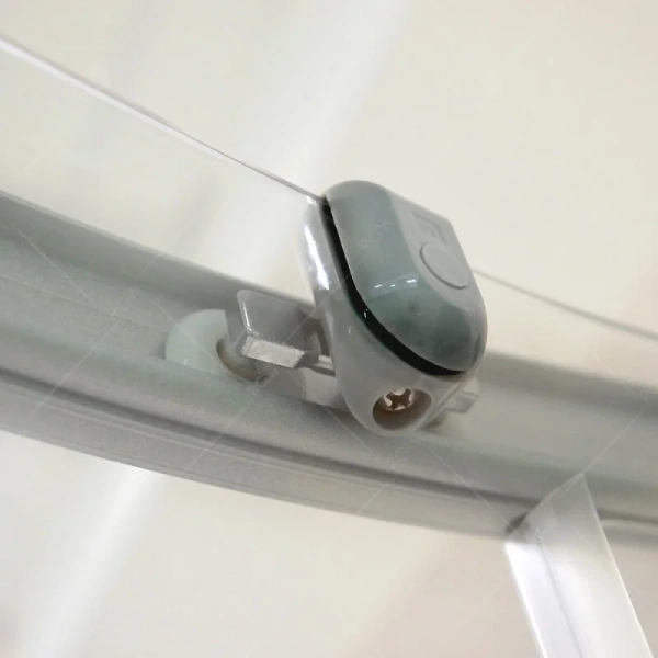 Душевая кабина RGW Andaman AN-208 100x100 см профиль хром 381320800-12 (детальная фотография), стеклянные, прозрачные