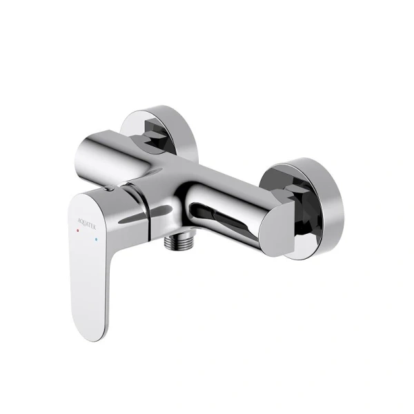 Душевой комплект Акватек Оберон хром AQ1231CR (детальная фотография) index_1