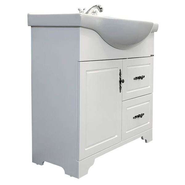 Тумба с раковиной напольная Comforty Севилья 85 см ВЛДСП (детальная фотография)