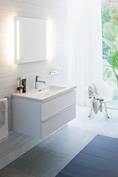 Раковина с одним отверстием для смесителя Laufen Living Style 8.1443.7.000.104.1 (детальная фотография), по запросу